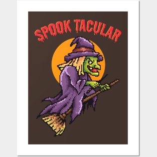 Spook Tacular Pixel Art Posters and Art